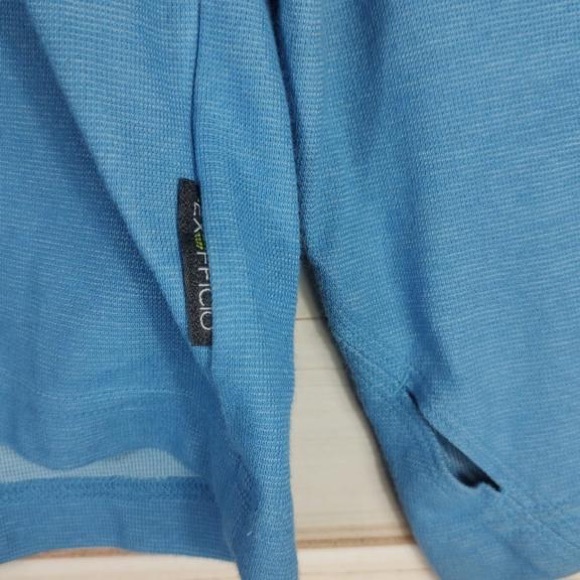 Insect Shield XL M Sweater Women’s Blue Hooded Long Sleeve Pullover. - Picture 3 of 12